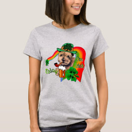 Norfolk Terrier St Patricks T-shirt