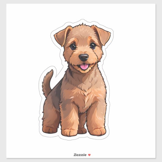 Norfolk Terrier Sticker (Vel)