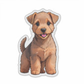 Norfolk Terrier Sticker (Voorkant)