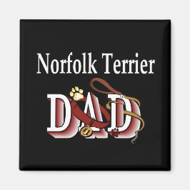 Norfolk Terrier vader Magnet