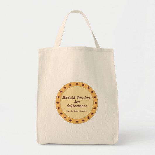 Norfolk Terriers zijn verzamelbaar Tote Bag (Voorkant)