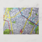 Norfolk, VA  kaart (Voorkant)