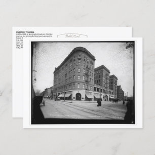Norfolk, VA: Monticello Hotel (1902) Briefkaart