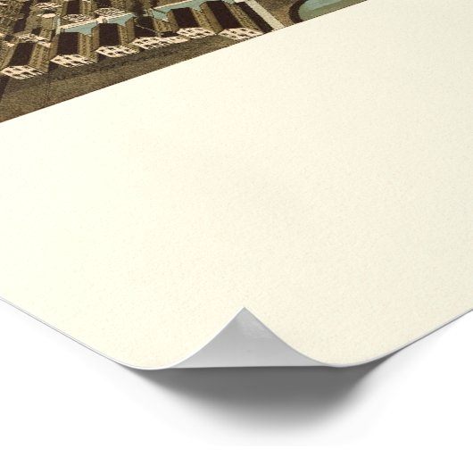 Norfolk, VA Panoramic Map - 1892 Poster (Hoek)