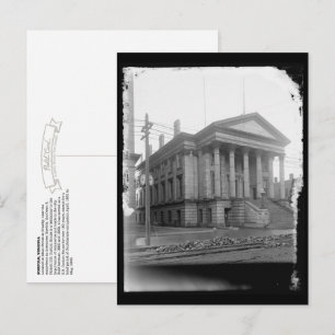  Norfolk, VA: US Customs House (1852) Briefkaart