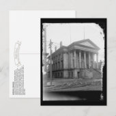  Norfolk, VA: US Customs House (1852) Briefkaart (Voorkant / Achterkant)