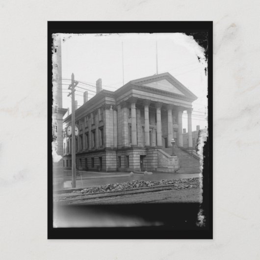  Norfolk, VA: US Customs House (1852) Briefkaart (Voorkant)