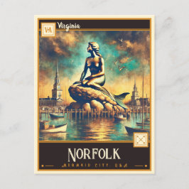 Norfolk, Virginia |  BRIEFKAART