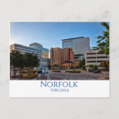 Norfolk, Virginia Briefkaart (Voorkant)