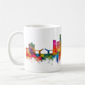Norfolk Virginia Skyline Koffiemok (Links)