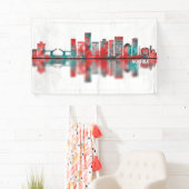 Norfolk Virginia Skyline Spandoek (Insitu)
