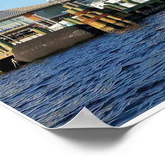 Norfolk, Virginia Waterside District, Verenigde St Poster (Hoek)