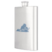 Norfolk Virginia Wood Grain Flacon (Links)