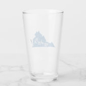 Norfolk Virginia Wood Grain Glas (Achterkant)