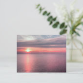 Norfolk zomer zonsondergang briefkaart (Staand voorkant)