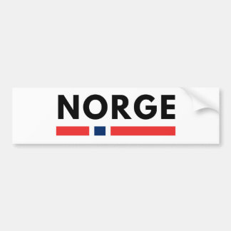 Norge Bumpersticker