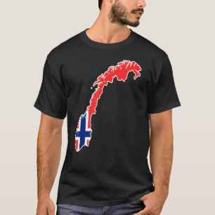 Norge Europe Traveler Souvenir Holiday Vacation S. T-shirt
