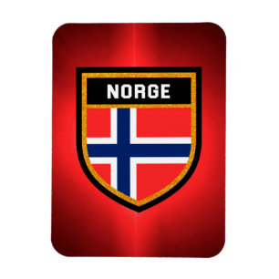 Norge Flag Magneet