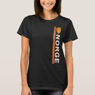 Norge Flag Pride Voetbal en Sport thema T-shirt