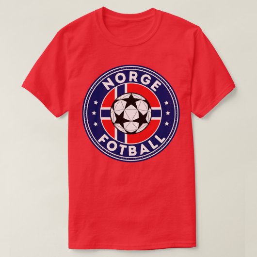 Norge Fotball T-shirt (Design voorkant)
