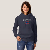 Norge Hoodie (Voorkant volledig)