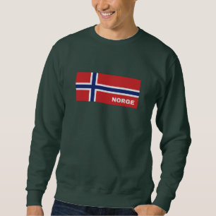 Norge in Noorse vlag Trui