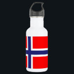 Norge Liberty Bottle Waterfles<br><div class="desc">Vlag van Noorwegen</div>