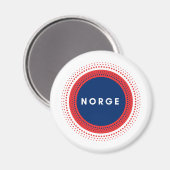 Norge Noorwegen Magneet (Voorkant / Achterkant)