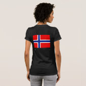 NORGE (NOORWEGEN) T-SHIRT (Achterkant volledig)