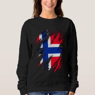Norge Noreg Noorse vlag Noorwegen Trui