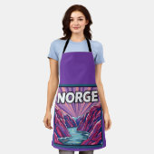 Norge Norway Geirangerfjords Fjords Apron Schort (Gedragen)