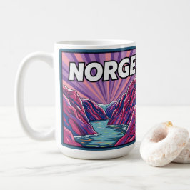 Norge Norwegian Geirangerfjords Coffee Mug Koffiemok