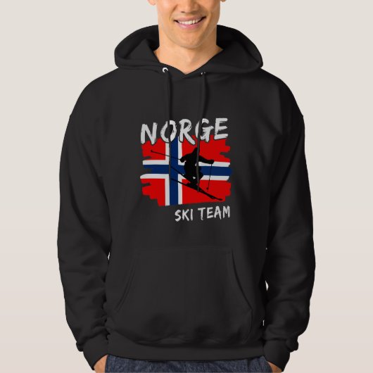Norge Ski Hoodie (Voorkant)