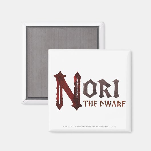 Nori Naam Magneet (Voorkant / Achterkant)