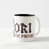 Nori Naam Tweekleurige Koffiemok (Voorkant rechts)