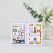 Norinum - Ridder Nobelium Scimitar Briefkaart (Staand voorkant)