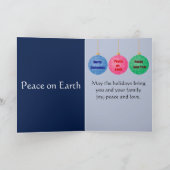 Norm (5" x 7"), Kerstkaart Feestdagen Kaart (Binnen)