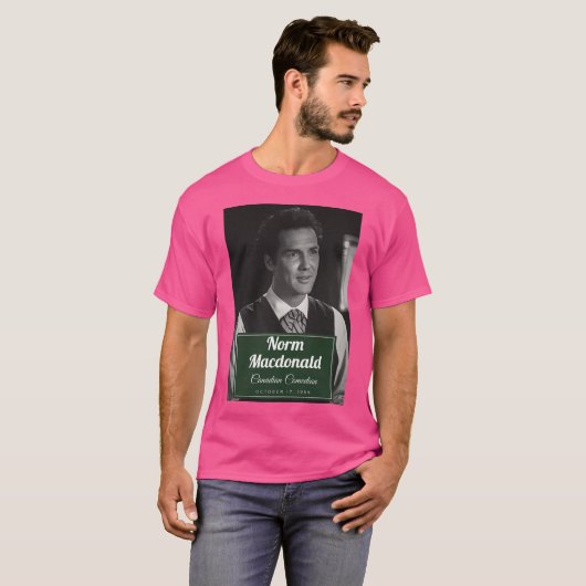 Norm Macdonald T-shirt (Voorkant volledig)