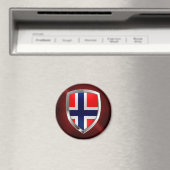 Norm Metallic Emblem Magneet (Insitu (Vaatwasser))