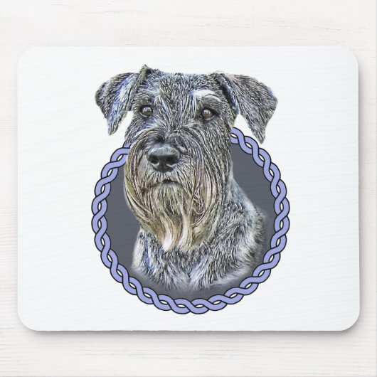 Norm Schnauzer 001 Muismat (Voorkant)