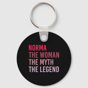 Norma de vrouw mythe legende gepersonaliseerde naa sleutelhanger