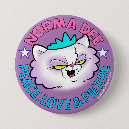 Norma Dee Logo Button (Voorkant)