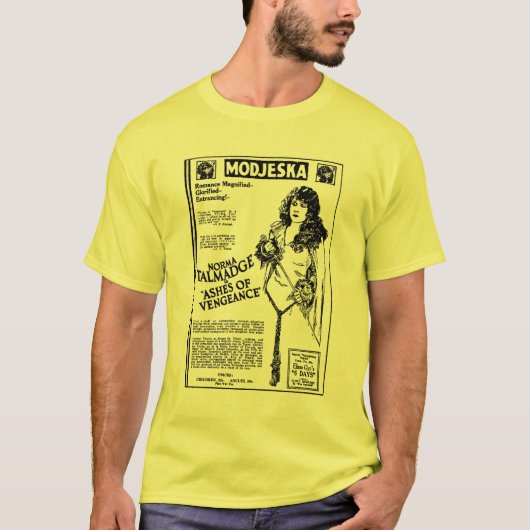Norma Talmadge Ashes of Vengeance T-Shirt (Voorkant)