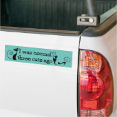 Normaal 3 katten Ago Bumpersticker (Op Truck)
