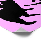 Normaal Drie Katten Geleden Grappige Poster Bord (Hoek)