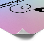 Normaal drie katten op een grappig Poster (Hoek)