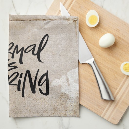 Normaal gesproken is een zwart kunstje dat de kiem theedoek (Quarter Fold)