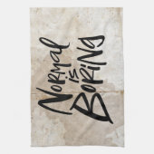 Normaal gesproken is een zwart kunstje dat de kiem theedoek (Verticaal)