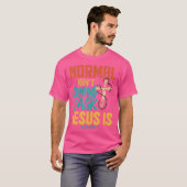 Normaal gesproken komt Jezus terug T-shirt (Voorkant volledig)
