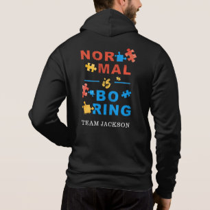 Normaal gesproken wordt Puzles Autism Awareness Su Hoodie